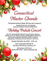 Holiday Prelude Concert Poster